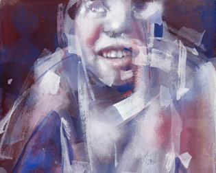 Grinning Ghost detail by James Tafel Shuster