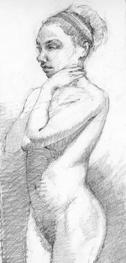 Figure Study by James Tafel Shuster