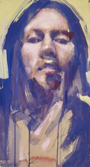 Reverent Self-Portrait by James Tafel Shuster