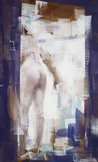 Study for a Figure in a Doorway #1 by James Tafel Shuster