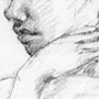Figure Study detail by James Tafel Shuster